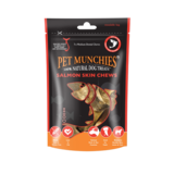 Pet Munchies Medium Salmon Skin Chews, 90g