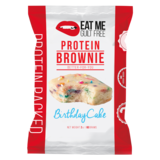 Eat Me Guilt Free Birthday Cake Brownie 2 oz Bar