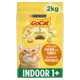 Go-Cat Go-Cat Adult Indoor Dry Cat Food Chicken & Veg, 2kg