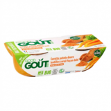Good Goût Carottes patate douce lentilles corail façon dahl Bio dès 10 mois, 2 x 190g