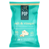Live Love Pop Salt & Vinegar Popcorn 4.4oz bag