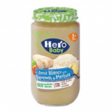 Hero Baby Pot pour bébé au merlu et riz, 8m+, 235g