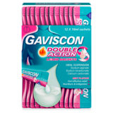 Gaviscon Double Action, Mint Liquid Sachets, 12pcs