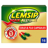 Lemsip All In One Cold & Flu Caps, 16pcs