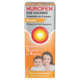 Nurofen Children Oral Suspension Orange, 100ml
