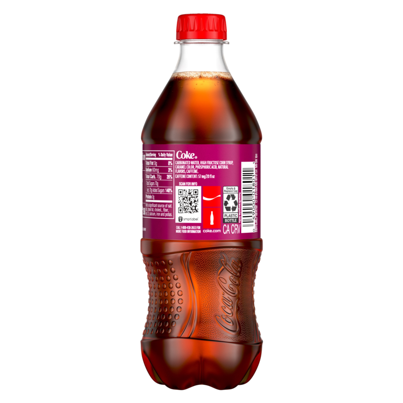 Coca-Cola Cherry 20oz Btl : Drinks fast delivery by App or Online