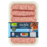 Morrisons The Best 6 Pork Sausages, 400g