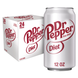 Diet Dr Pepper 24pk 12oz Can