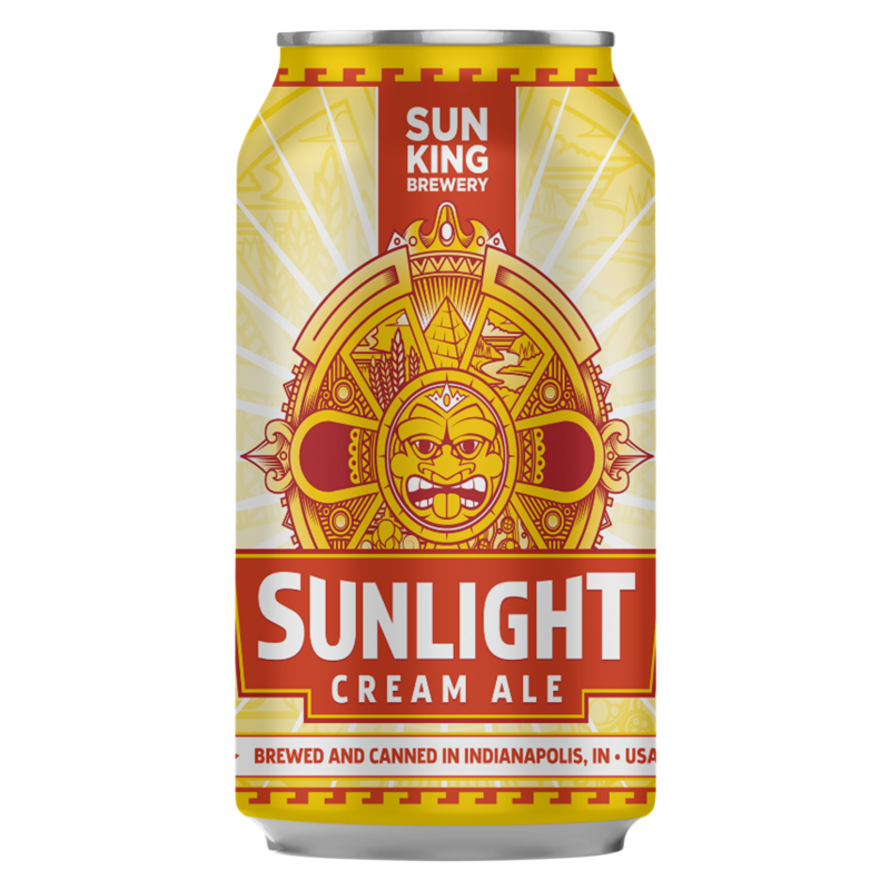 Sun King Sunlight Cream Ale 6pk 12oz Can 5.2 ABV Alcohol fast