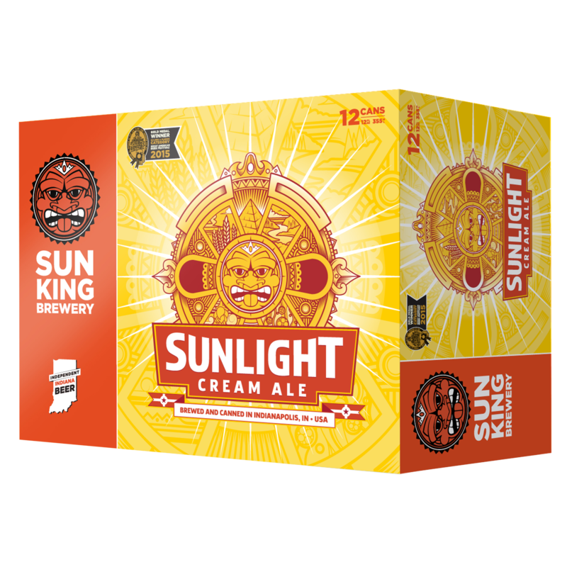 Sun King Sunlight Cream Ale 12pk 12oz Can 5.2 ABV Alcohol fast