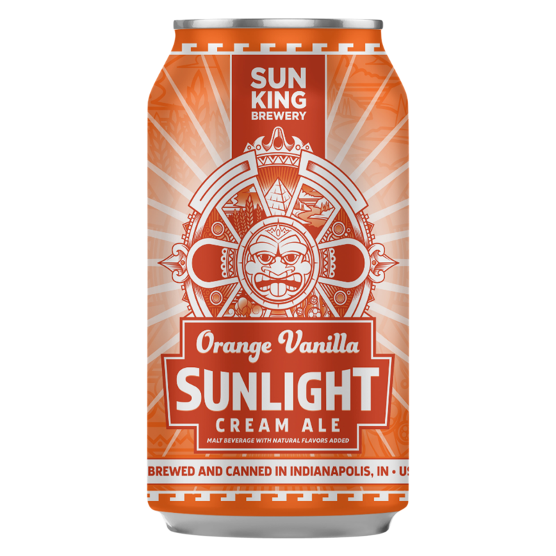 Sun King Orange Vanilla Sunlight Cream Ale 6pk 12oz Can 5.2 ABV