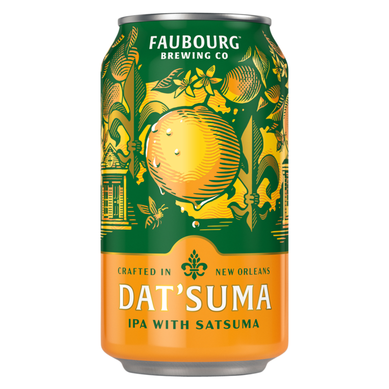 Faubourg DAT'SUMA Satsuma IPA 6pk 12oz Can 7.2 ABV Alcohol fast
