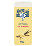 Le Petit Marseillais Gel Douche&Bain Extra Doux Lait De Vanille, 650ml