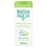 Le Petit Marseillais Gel Douche Hypoallergenique Aloe Vera & Fleur Amandier, 650ml