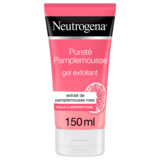 Neutrogena Vclear Gel Nettoyant Exfoliant Pamplemousse Rose Tube, 150ml