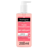 Neutrogena Visibly Clear Gel Nettoyant Pamplemousse Rose Pompe, 200ml