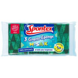 Spontex Éponges grattantes mosaik, 3pcs