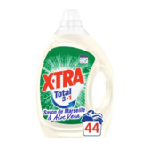 Xtra Lessive liquide savon Marseille et aloe vera, 2.2L
