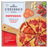 Morrisons Stonebaked Pepperoni Pizza, 270g