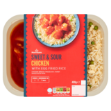 Morrisons Sweet & Sour Chicken & Egg Fried Rice, 400g