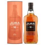 Jura 10 Year Old Single Malt Islands Scotch Whisky, 70cl