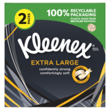 Kleenex Extra Large Tissues 2 X 44pk, 2pcs