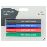 Morrisons White Board Markers 4pk, 1pcs