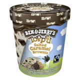 Ben & Jerry's Salted Topped Caramel Brownie Ice Cream 15.2oz