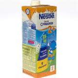 Nestlé Lait bébé croissance au biscuit marie, 24m+, sans huile de palme, 1L