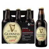 Guinnes Extra Stout 6pk 12oz Btl 6.0% ABV