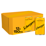 Schweppes Indian Tonic Water, 12 x 150ml