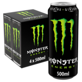 Monster Energy, 4 x 500ml