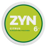 ZYN Nicotine Pouches Citrus 6mg 15ct
