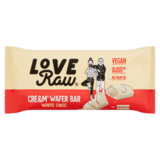 Love Raw Vegan Cream Fill Wafer Bar White Choc, 45g