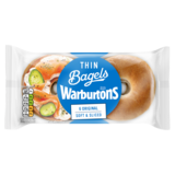 Warburtons Original Thin Bagels, 6s