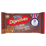 McVitie's Digestives Chocolate Slices, 5pcs