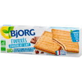 Biscuits Fourrés Bio Chocolat au Lait Bjorg 225g