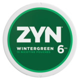 ZYN Nicotine Pouches Wintergreen 6mg Tin