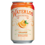 Waterloo Orange Sparkling Water 12oz Can