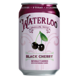 Waterloo Black Cherry Sparkling Water 12oz Can