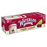 Waterloo Cherry Limeade Sparkling Water 12pk 12oz Can