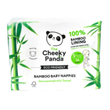 Cheeky Panda Bamboo Nappies Size 5 (12-17 Kg) V2, 36pcs