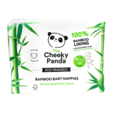 Cheeky Panda Bamboo Nappies Size 4 (9-14Kg) V2, 38pcs