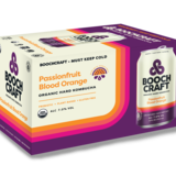 Boochcraft Kombucha Seasonal - Passionfruit Blood Orange 6pk 12oz Can