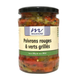 Maayane Poivrons Emincés Verts et Rouges, 540g