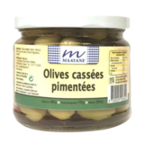 Maayane Olives Vertes Pimentées, 170g