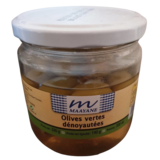 Maayane Olives Vertes Dénoyautées à l'Ail, 140g