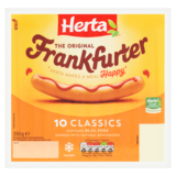 Herta Frankfurther 10 Hot Dogs, 350g