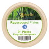 Compostable Plates 9in 20ct
