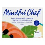 Mindful Chef Pesto Salmon with Provincial Veg and Tricolour Quinoa, 400g